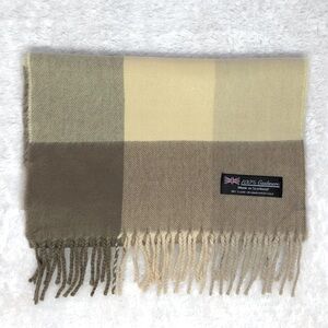 100% Cashmere Made in Scotland Unisex Scarf